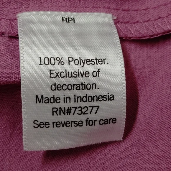 Nine West Women's Squareneck Peplum Top Blouse Size L - Picture 9 of 9